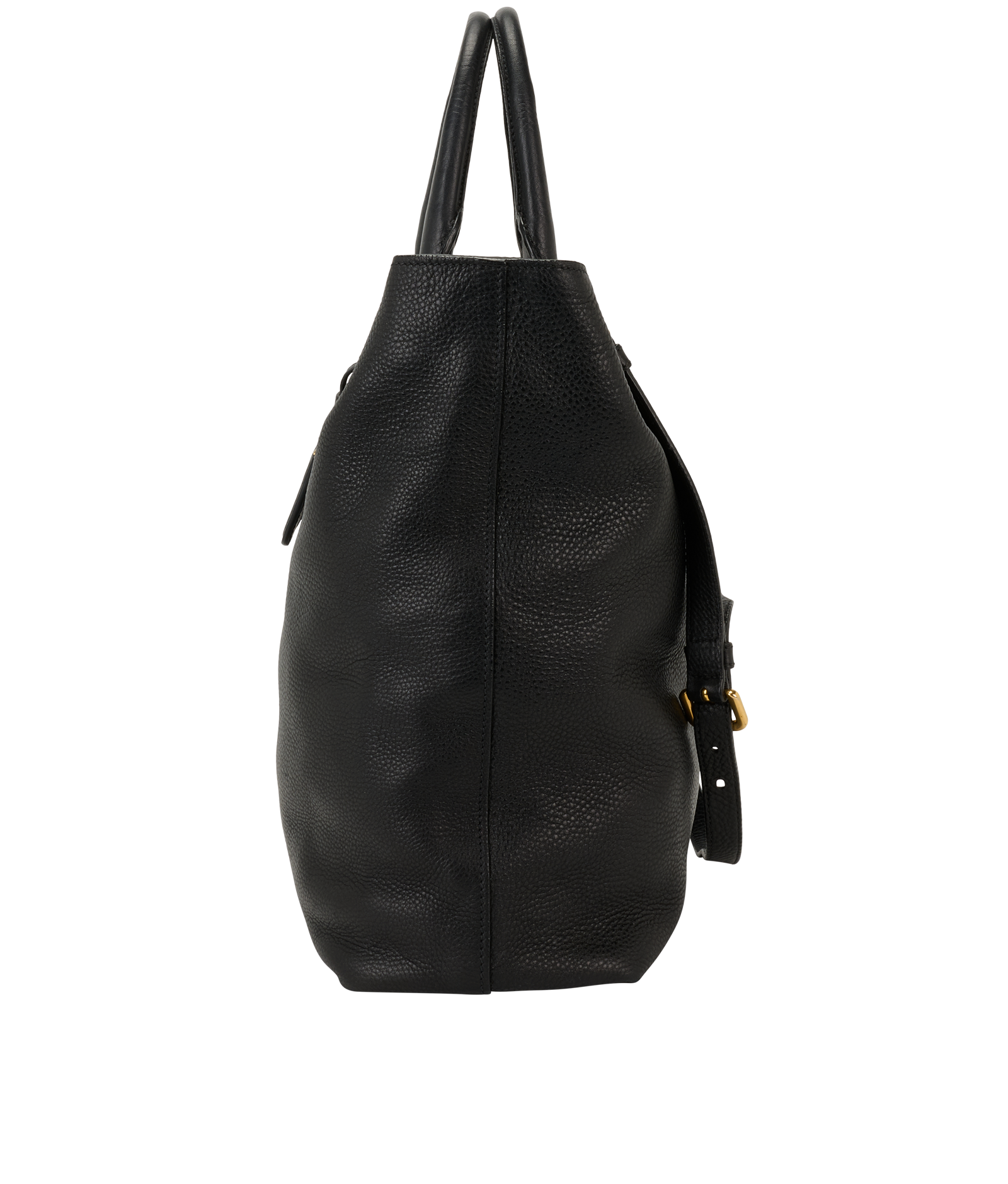 Tote, &pound;620, Handbags, Black, Leather, Bottom view